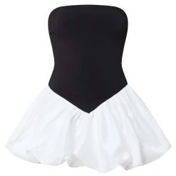 Online Vega Puff Hem Mini Dress Women Dresses