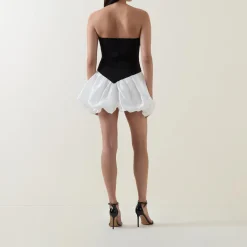 Online Vega Puff Hem Mini Dress Women Dresses