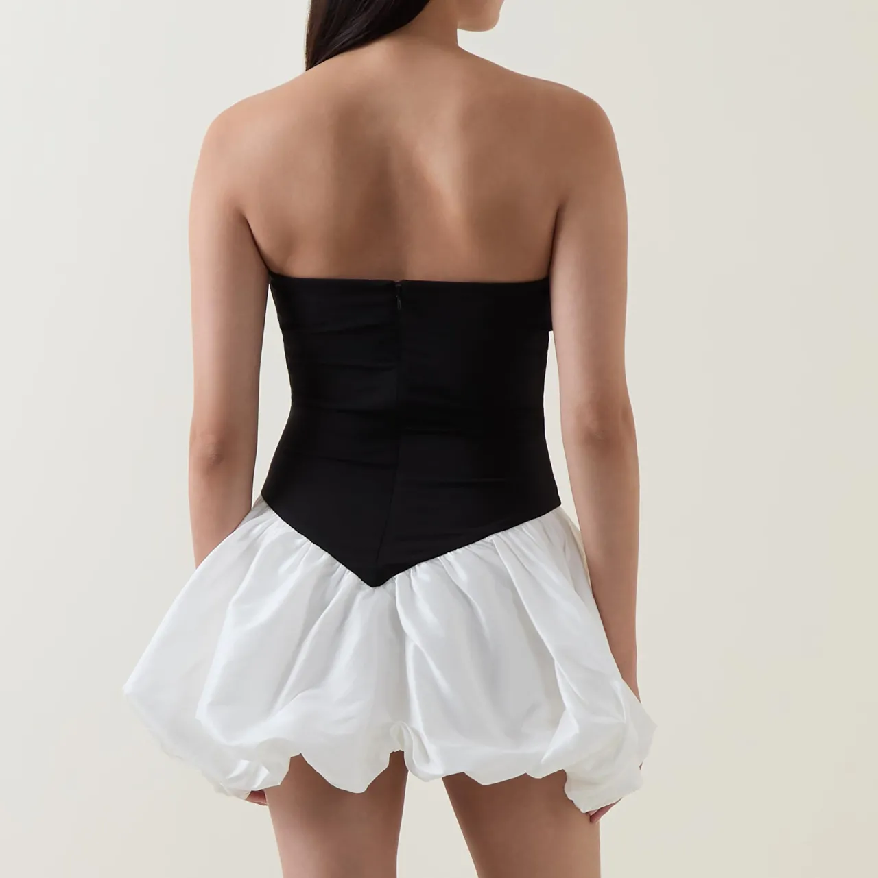 Online Vega Puff Hem Mini Dress Women Dresses