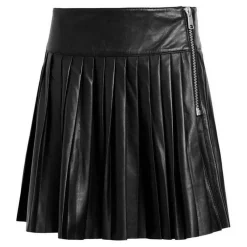 Sale Vena Leather Kilt Women Skirts