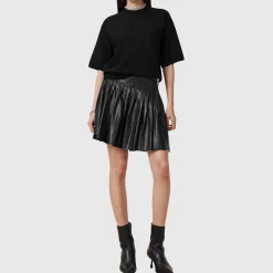 Sale Vena Leather Kilt Women Skirts