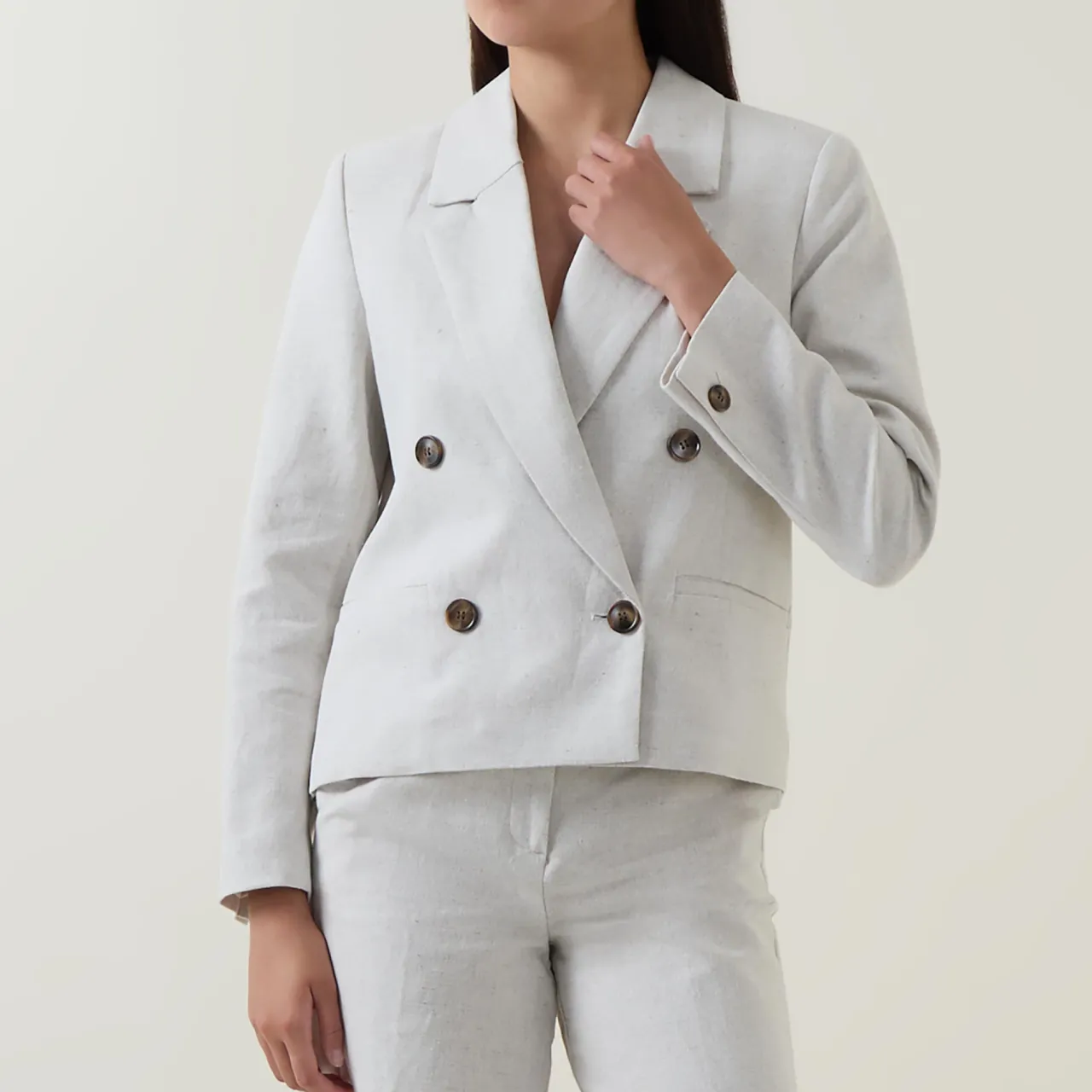 Discount Venja Short Double-Breasted Blazer Women Coats & Jackets