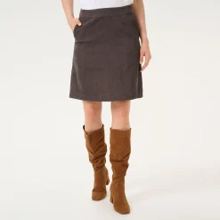 Outlet Vera Corduroy Mid-Rise Skirt Women Skirts