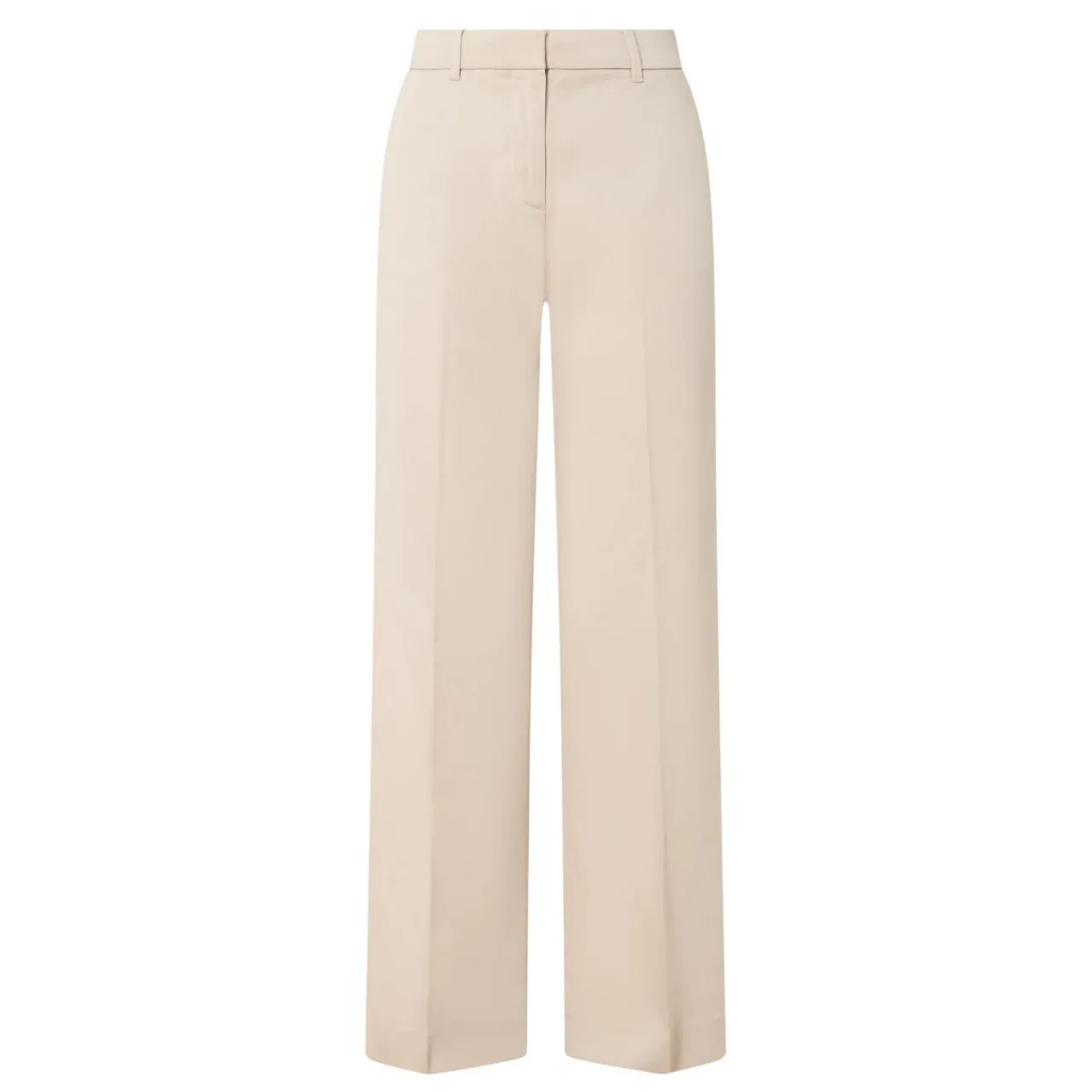 Vera Rita Mid-Rise Wide Leg Trousers Women Trousers & Shorts