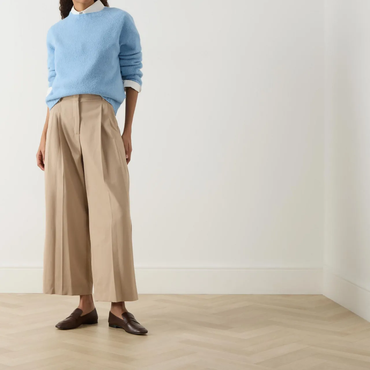 Sale Vettura High-Rise Wide Leg Trousers Women Trousers & Shorts