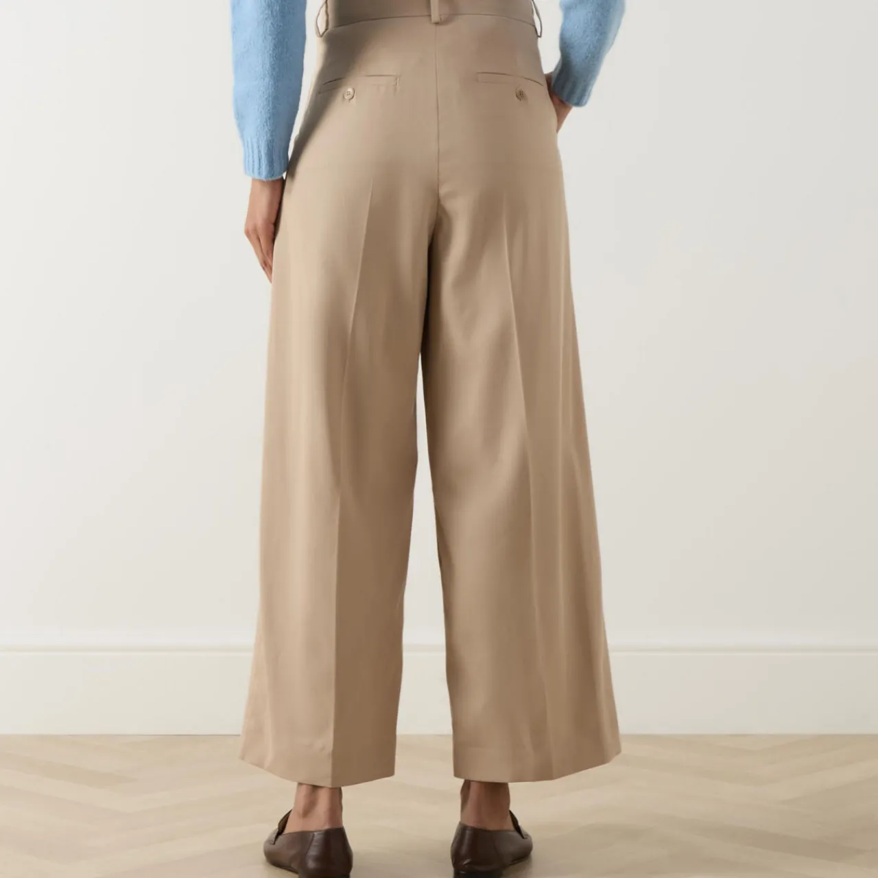 Sale Vettura High-Rise Wide Leg Trousers Women Trousers & Shorts