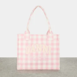 Outlet Vichy Check Large Shopper Tote Bag Women Tote Bags