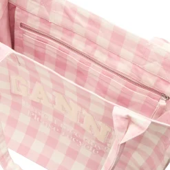 Outlet Vichy Check Large Shopper Tote Bag Women Tote Bags