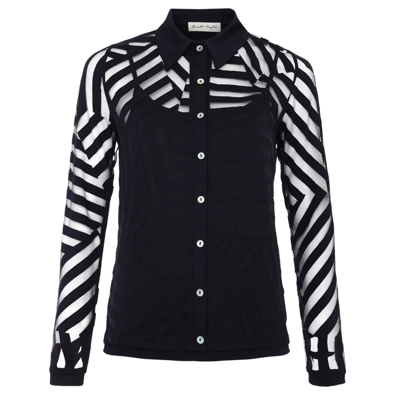 Discount Vida Striped Shirt Women Tops