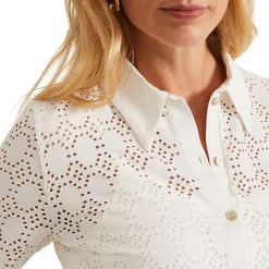 Hot Vida Textured Shirt Women Tops
