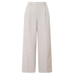 Sale Vilka Pinstripe Wide Leg Trousers Women Trousers & Shorts
