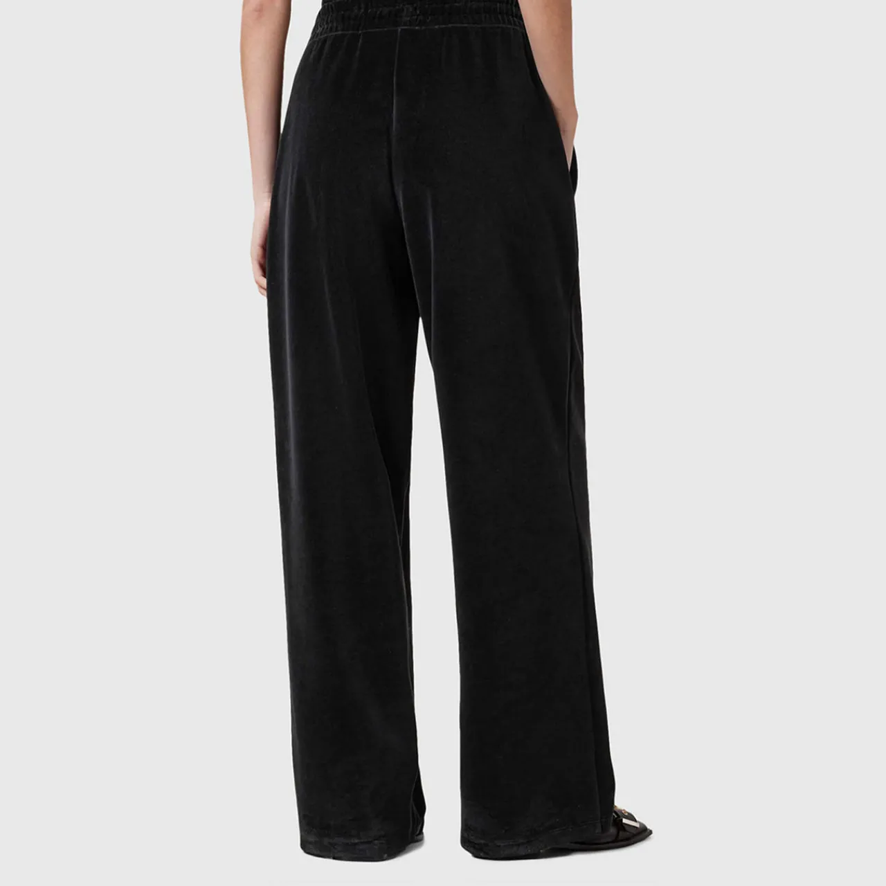 New Vin Velvet Logo Track Pants Women Trousers & Shorts