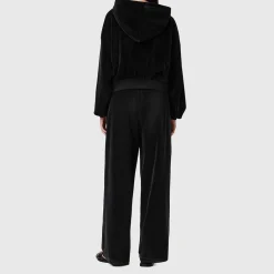 New Vin Velvet Logo Track Pants Women Trousers & Shorts