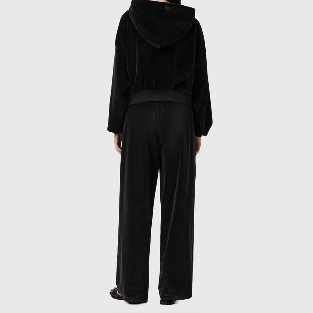 New Vin Velvet Logo Track Pants Women Trousers & Shorts