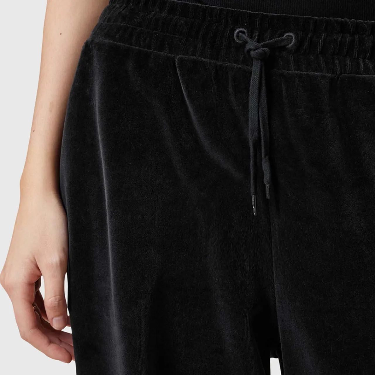 New Vin Velvet Logo Track Pants Women Trousers & Shorts