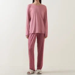 Discount Vines Printed Pyjamas Women Sleepwear