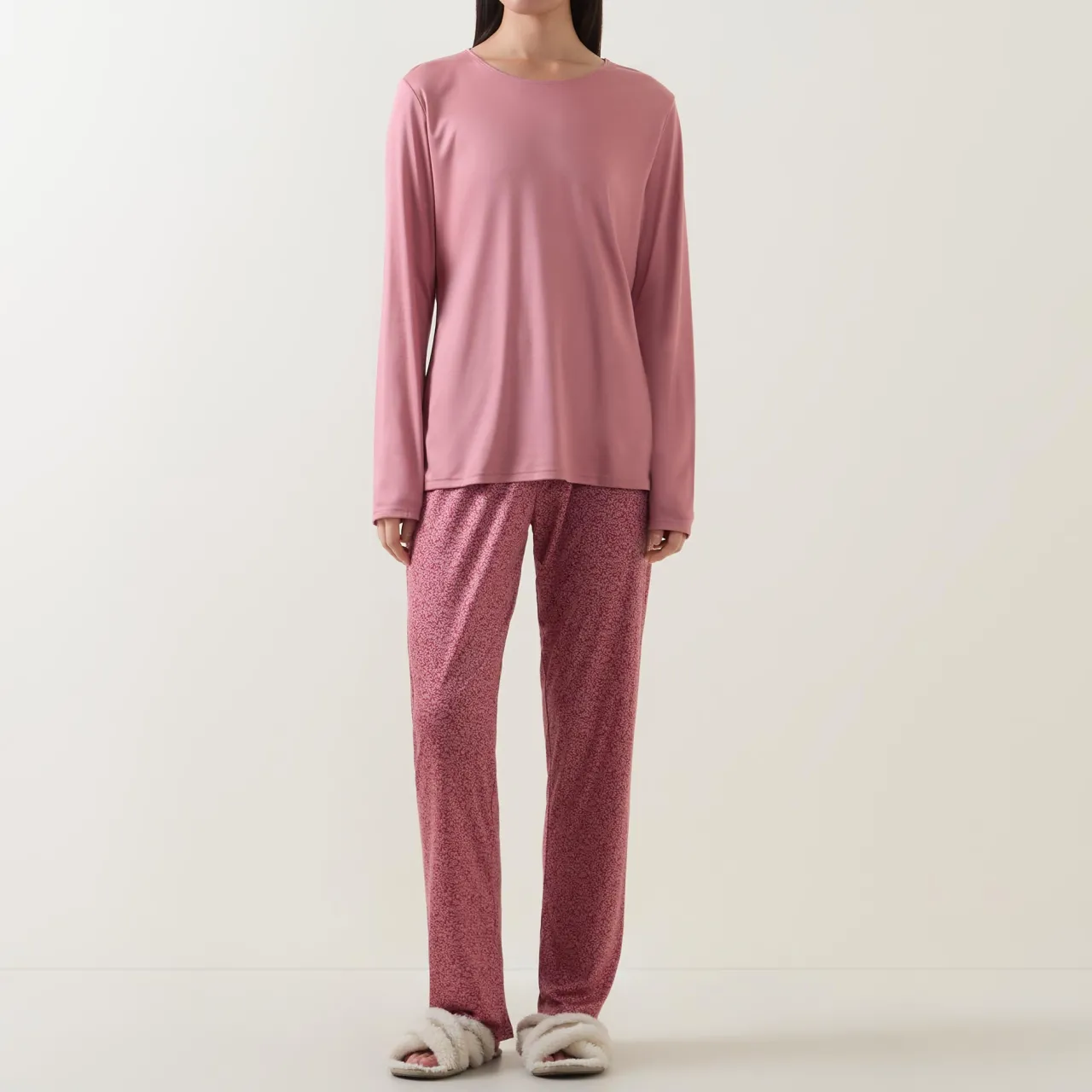 Discount Vines Printed Pyjamas Women Sleepwear