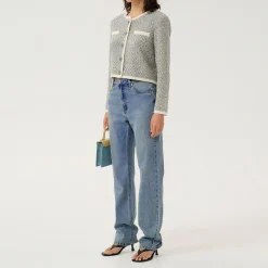 Clearance Vintage Straight Leg Jeans Women Denim