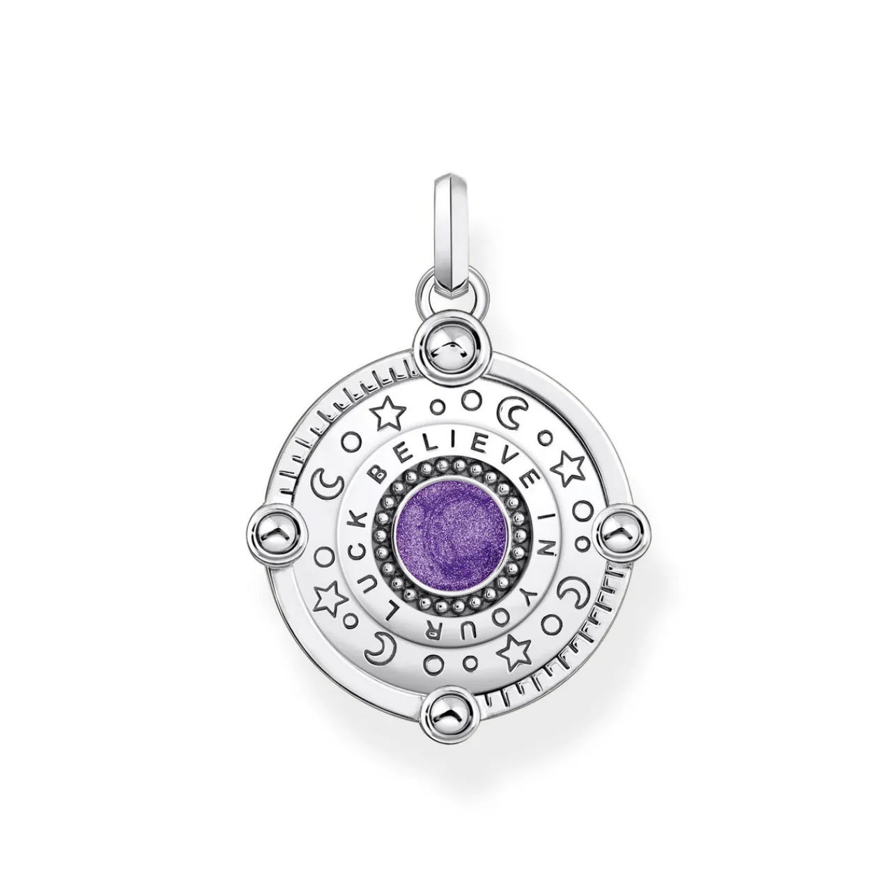 Clearance Violet Eye Motif Pendant Women Necklaces