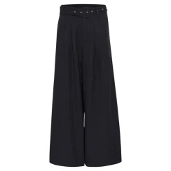 Best Vitta Striped Belted Wide-Leg Trousers Women Trousers & Shorts