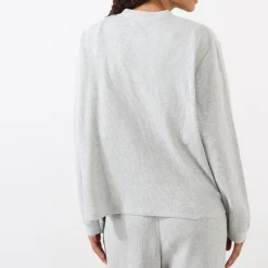 Best Waffle Long-Sleeved Top Women Activewear|Tops