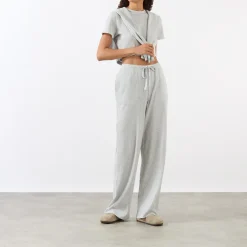 Sale Waffle Straight Leg Sweatpants Women Activewear