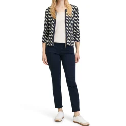Discount Wave Graphic Cardigan Women Coats & Jackets