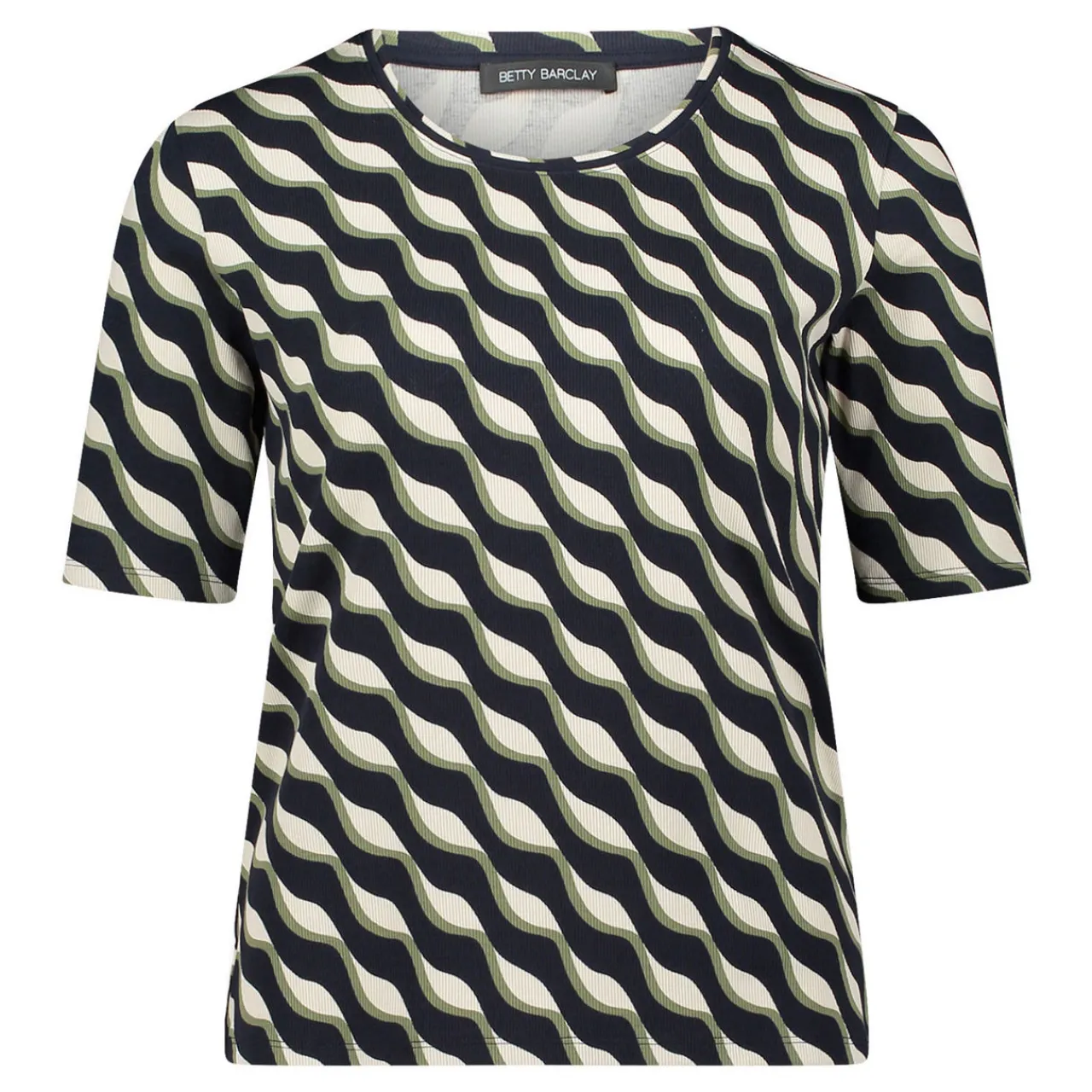 Hot Wave Graphic T-Shirt Women Tops