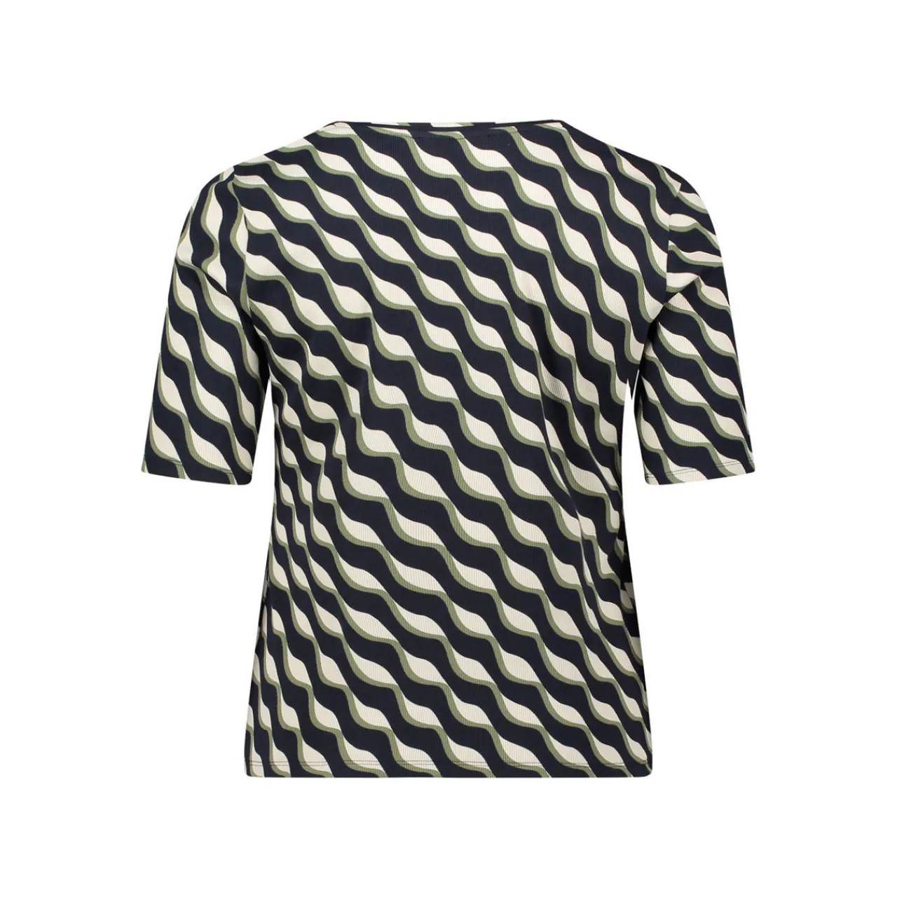 Hot Wave Graphic T-Shirt Women Tops