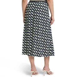 Discount Wavy Graphic Skirt Women Skirts
