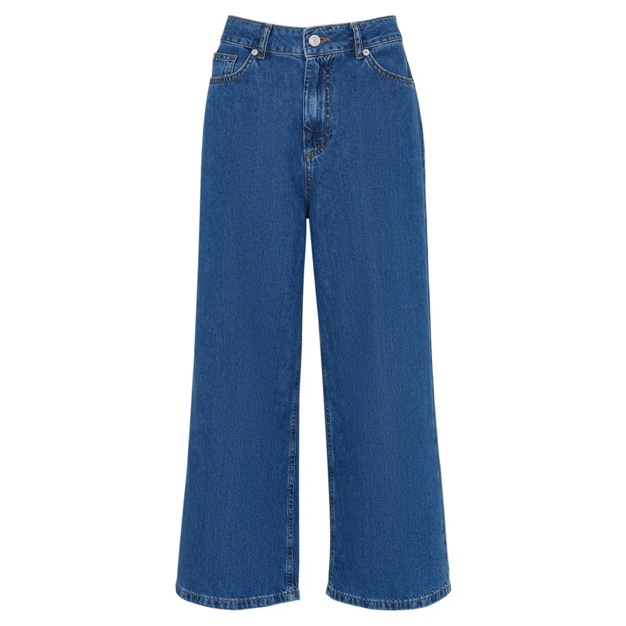 Sale Wide Leg Cropped Jean Women Denim