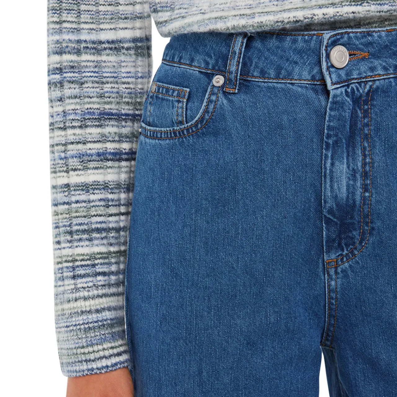 Sale Wide Leg Cropped Jean Women Denim