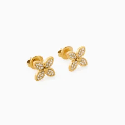 Sale Wild Clover Stud Earrings Women Earrings