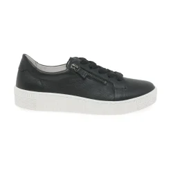 New Wisdom Side-Zip Lace-Up Trainers Women Trainers