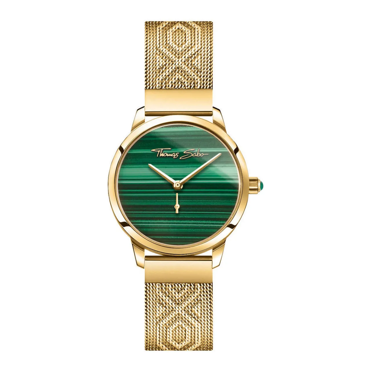 Clearance Women's Watch Garden Spirit Malachite Gold Women Watches