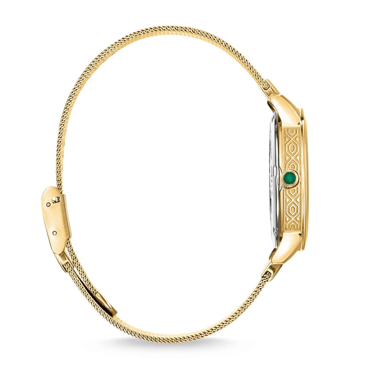 Clearance Women's Watch Garden Spirit Malachite Gold Women Watches