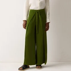 Outlet Wrap Palazzo Wide Leg Trousers Women Trousers & Shorts