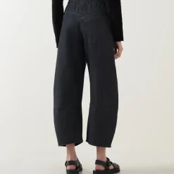 Discount Yesso High-Rise Barrel Leg Trousers Women Trousers & Shorts