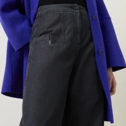 Discount Yesso High-Rise Barrel Leg Trousers Women Trousers & Shorts