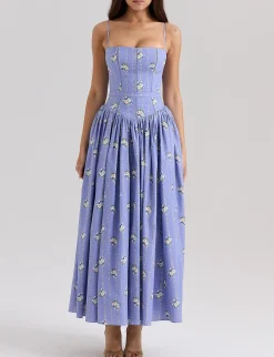 Online Ysabella Daisy Flared Sundress Women Dresses|Occasion Dressing