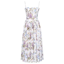 Clearance Ysabella Floral Ribbon Sundress Women Dresses