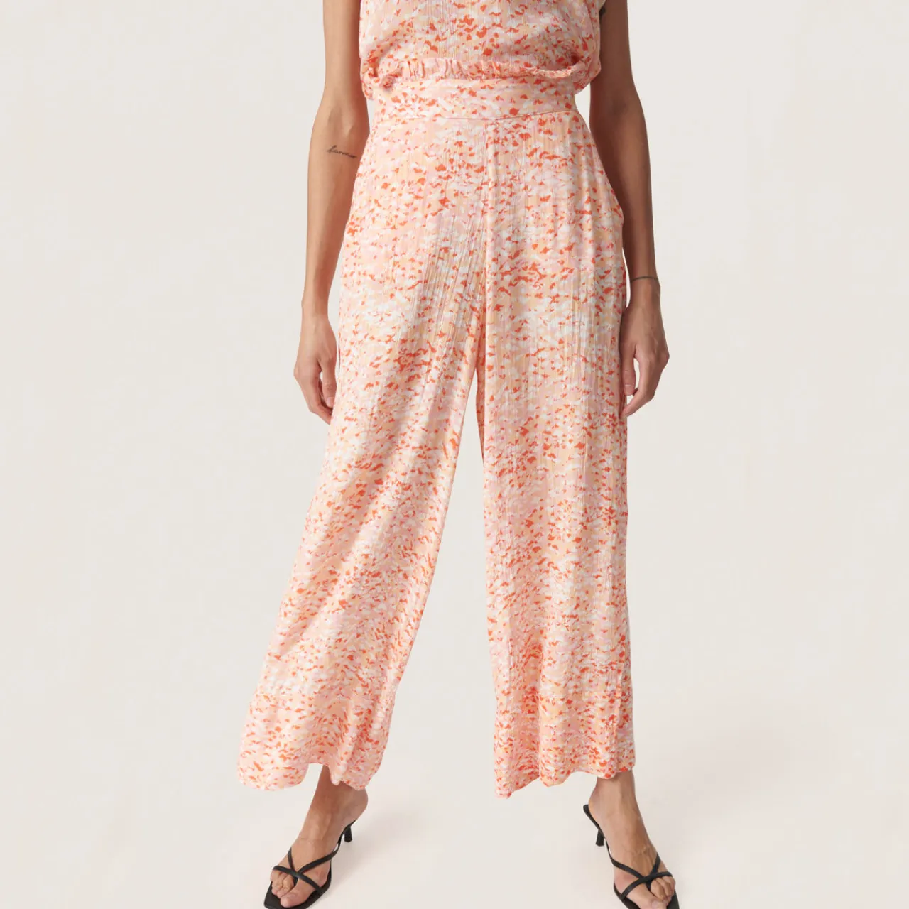 Hot Zaya High-Rise Wide Leg Trousers Women Trousers & Shorts