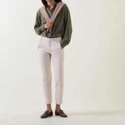Best Zella Cropped Straight Leg Trousers Women Trousers & Shorts