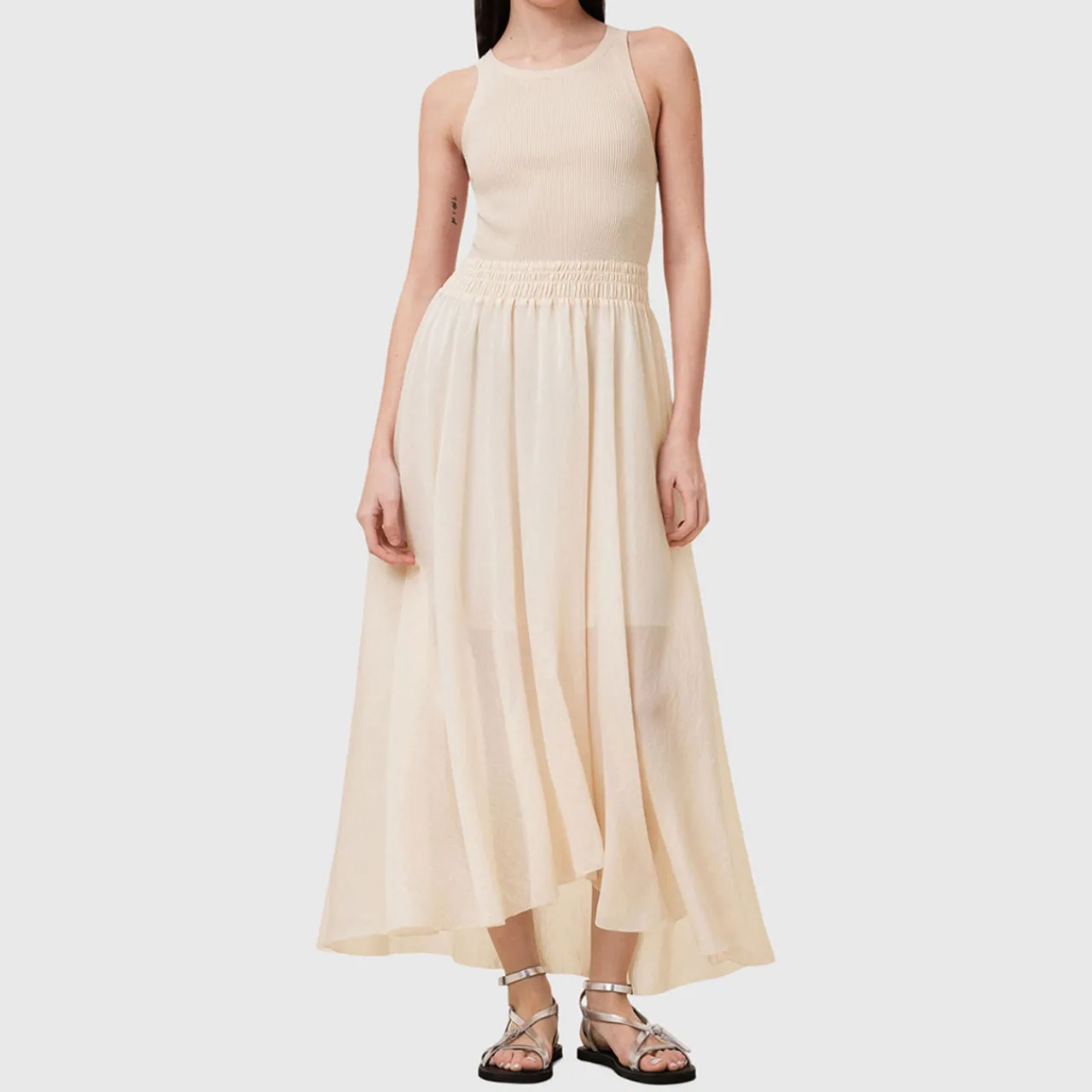 New Zenia Flared Dress Women Dresses