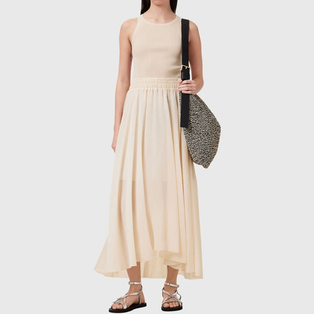 New Zenia Flared Dress Women Dresses