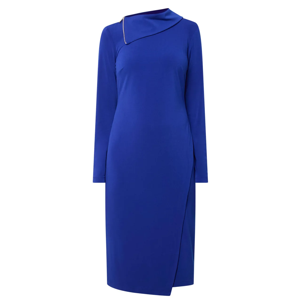 Discount Zip-Detail Fitted Dress Women Dresses