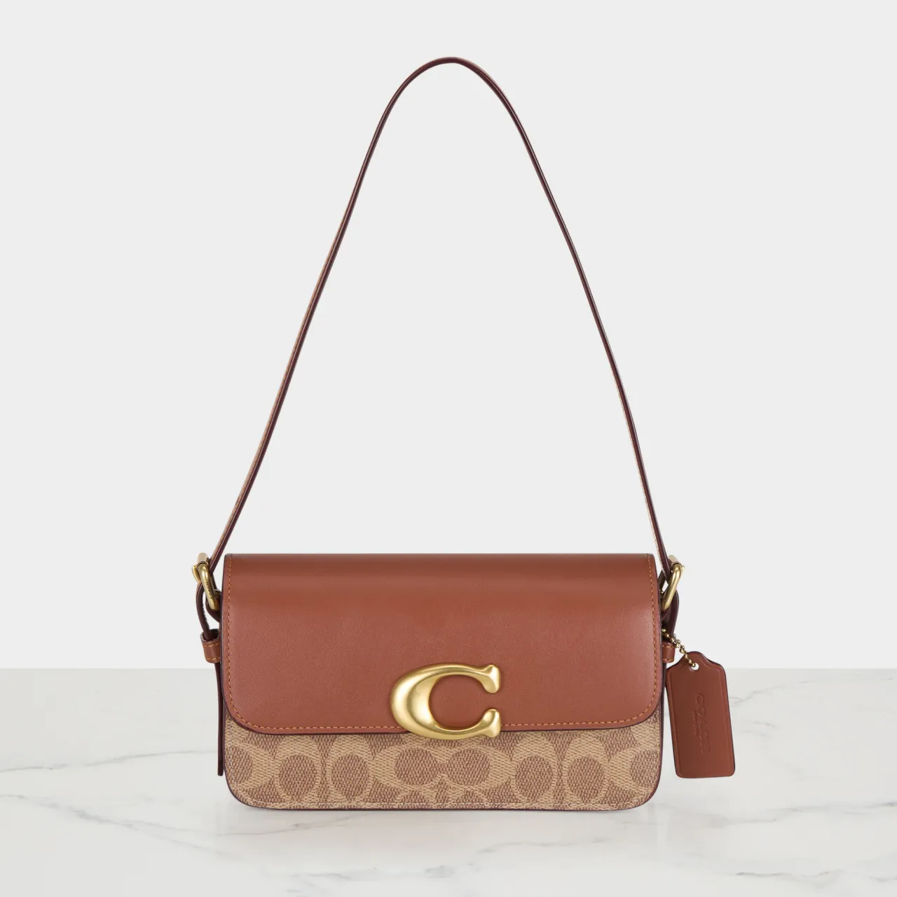 Clearance Zoe Logo Shoulder Bag Women Shoulder Bags